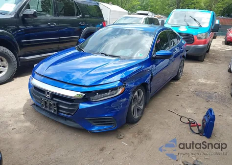 2019 Honda Insight Ex from USA, damaged, VIN 19XZE4F55KE021097